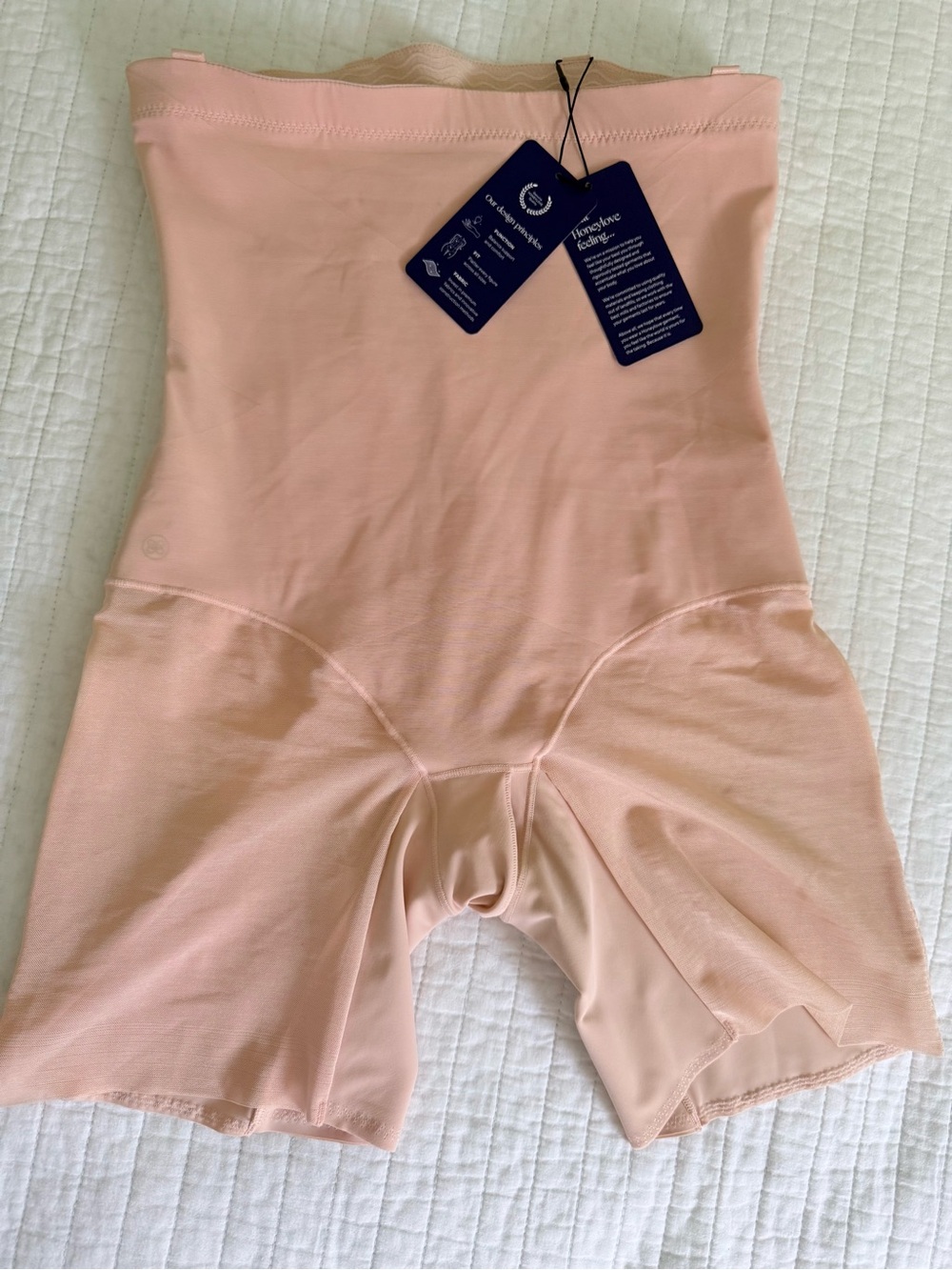 Honeylove High-Waist Pink Shaping Shorts